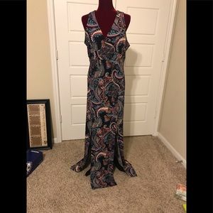 S Twelve Maxi Dress, with 2 front slits